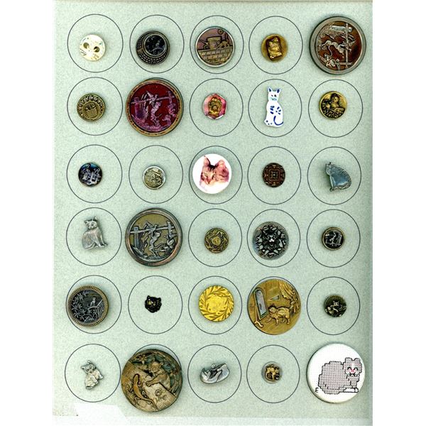 A whole card of division one and three CAT buttons.