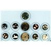 Image 2 : A card of division one inlay buttons