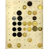 Image 3 : A box lot of several cards of assorted buttons