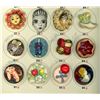 Image 1 : A partial card of division three Plaster buttons