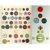 Image 1 : A card & a half of div 3 celluloid buttons