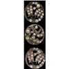 Image 1 : A small card of division one paste jeweled buttons