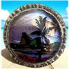 Image 2 : A division three pictorial under glass button