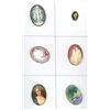 Image 1 : A small card of division three pictorial buttons