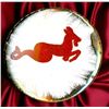 Image 2 : A card of division three porcelain pictorial buttons