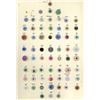 Image 1 : A card of division one china buttons