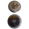 Image 1 : A small card of division one copper buttons