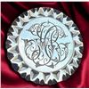 Image 1 : A RARE division one engraved and punched copper button