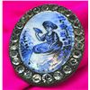 Image 2 : A division one pictorial enamel button