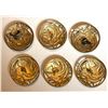 Image 3 : A set of division one pictorial enamel buttons