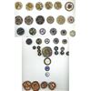 Image 1 : A card of division one asserted enamel buttons