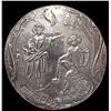 Image 1 : A division one pictorial silver button