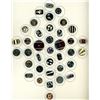 Image 2 : 2 Cards of division one inlay buttons.