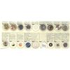 Image 1 : A card of division one and three pearl buttons