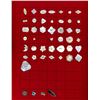 Image 3 : A box lot of several cards of assorted buttons