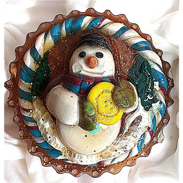 A division three studio artist pictorial button