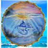 Image 1 : A div.3 reverse painted glass button