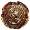 Image 1 : A division three pictorial English glass button