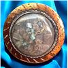 Image 1 : A division one engraved copper button