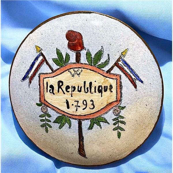 A division one French Revolution pictorial button