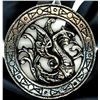 Image 2 : A card of division 1 & 3 assorted dragon buttons