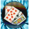 Image 4 : A card of division 1 & 3 assorted material buttons