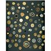 Image 2 : A box lot of assorted metal carded buttons