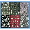 Image 1 : A box lot of assorted shell carded buttons