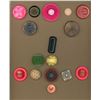 Image 2 : A box lot of assorted plastic carded buttons