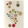 Image 8 : A box lot of assorted plastic carded buttons