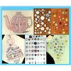 Image 1 : A box lot of assorted material carded buttons