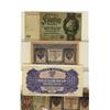 Image 1 : World Banknotes, small lot of European notes: Germany, Russia, Poland, includes 6 notes. Should be v