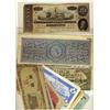 Image 1 : WORLD BANKNOTES.  Large group of 34 world and political notes.  Korea, Mexico, Spain, Japan etc.  Gr