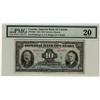 Image 1 : Imperial Bank of Canada 1934 $10 #024095, CH-375-22-06, PMG VF20,