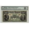 Image 1 : The Bank of Montreal, 1923 $20 #134108, CH-505-56-06, PMG VF25