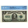 Image 1 : 1923 $1 DC-25d L-712946 CCCS AU58, looks uncirculated.