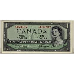 1954 $1 BC-29b DF #LA0560317.  Choice UNC.