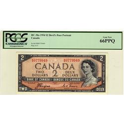 1954 $2 BC-30a B/B0779949 PCGS UNC66PPQ