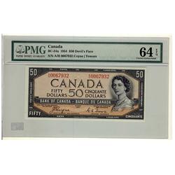 1954 $50 BC-34a #AH0067932 PMG CH UNC64 EPQ