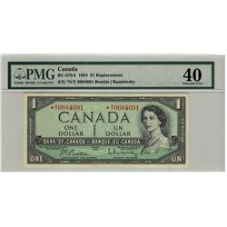 1954 $1 BC-37bA /*NY0684091 PMG EF40,