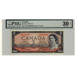 1954 $2 BC-38a /AR0000099 PMG VF30 EPQ
