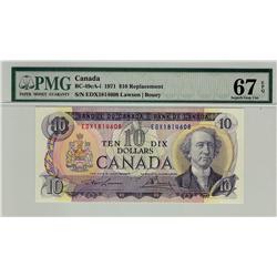 1971 $10 BC-49cA-i EDX1814608 PMG UNC67EPQ.  A perfect example.
