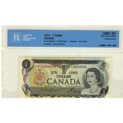 1973 $1 BC-46aA *IG8325303 CCCS UNC65