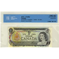 1973 $1 BC-46aA *GU2935291 CCCS UNC65