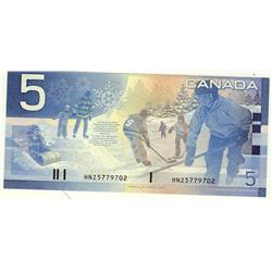 2004 $5 BC-62bA #HNZ5779702,  UNC