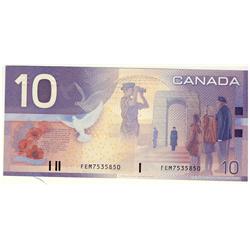 2002 $10 BC-63bA #FEM7535850 UNC