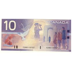 2002 $10 BC-63bA #FEM8110757 UNC