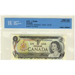 REPEATER, 1973 $1 BC-46b #AMG6336337 CCCS UNC65