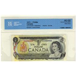 1973 $1 BC-46a GS6000000 CCCS AU50
