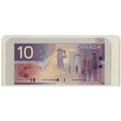 ERROR NOTE. 2000 $10 BC-63a FDT1438656 / FDT8798746. A 5 digit MISMATCHED serial numbers. Pretty ama